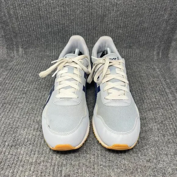 ASICS Tiger Runner Piedmont Gray Peacoat Casual Shoes Mens Size 12 - Picture 2 of 8